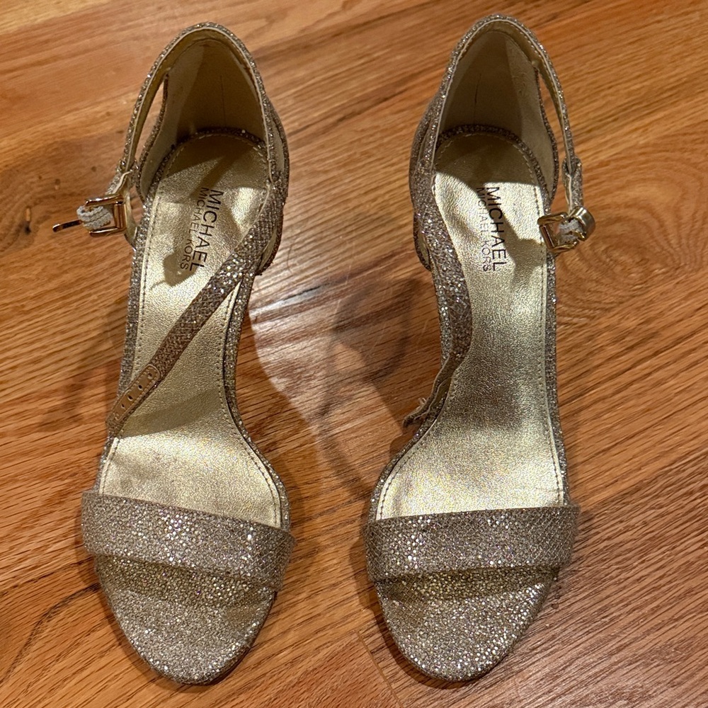 Michael Kors Sparkling Gold Women's Heels
